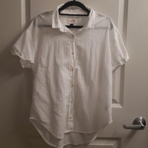 Madewell-Style Short Sleeved Button Up